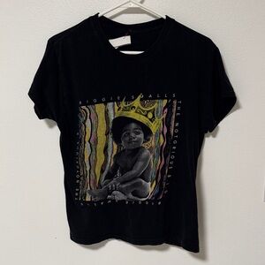 Biggie Smalls Black Graphic T-Shirt